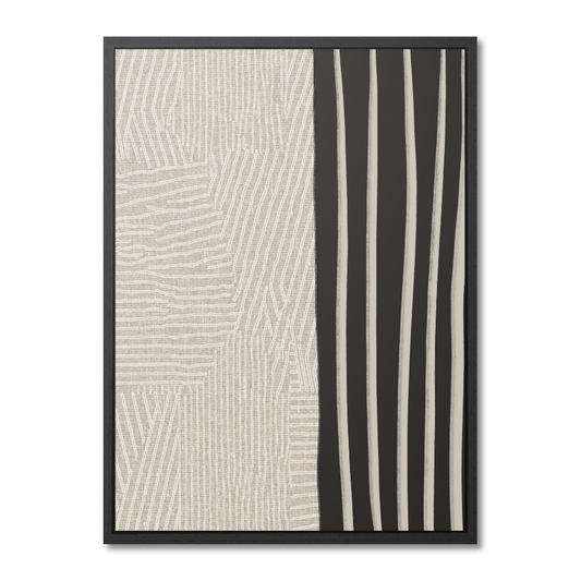 Boho Wall Art met Baklijst