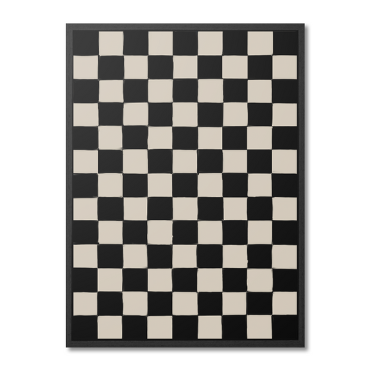 Boho Wall Art Canvas met Baklijst