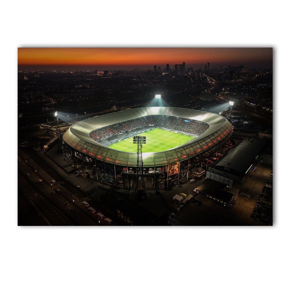 Schilderij De Kuip Rotterdam No2