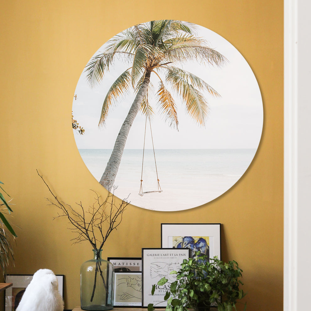 Wandcirkel Palm