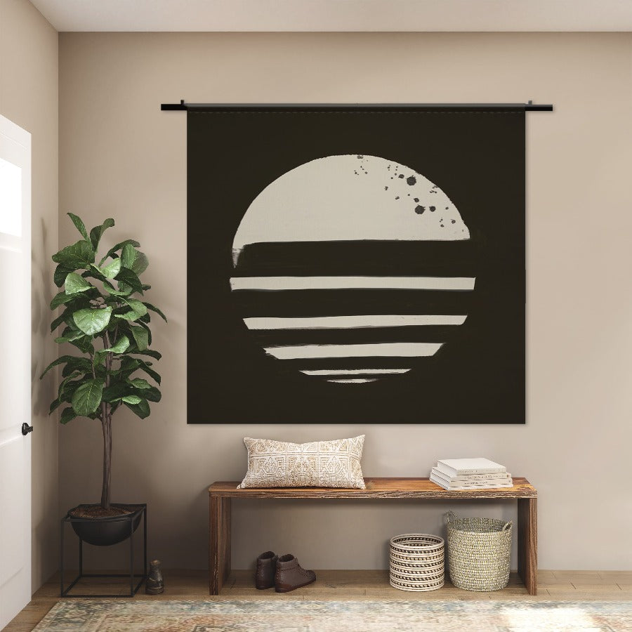 Wandkleed Moon