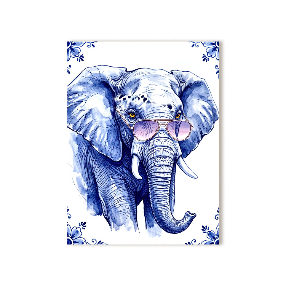 Delfts Blauwe Olifant