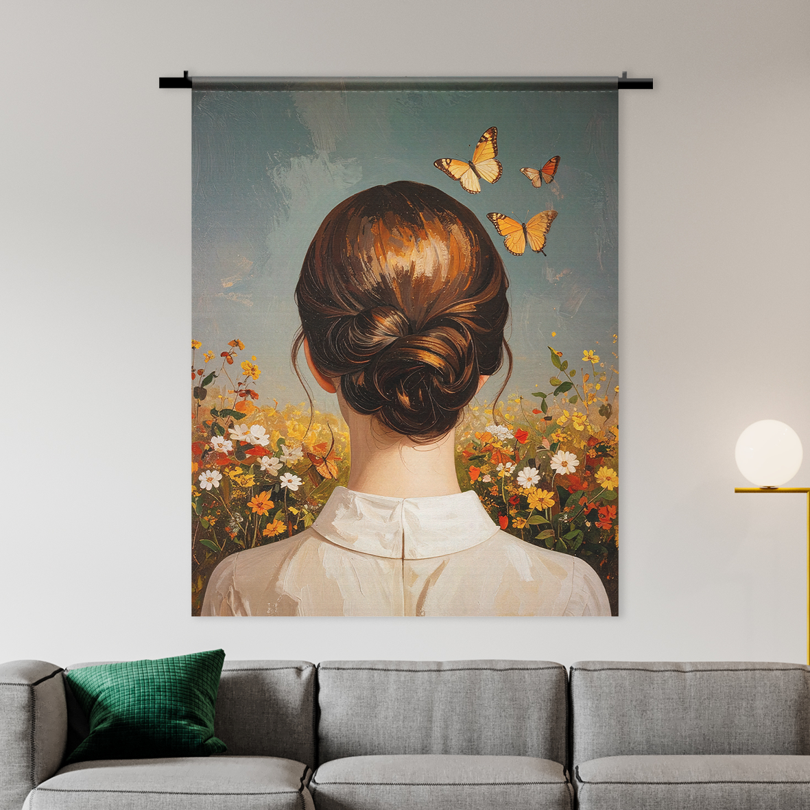 Wandkleed Zacht vertrouwen no2