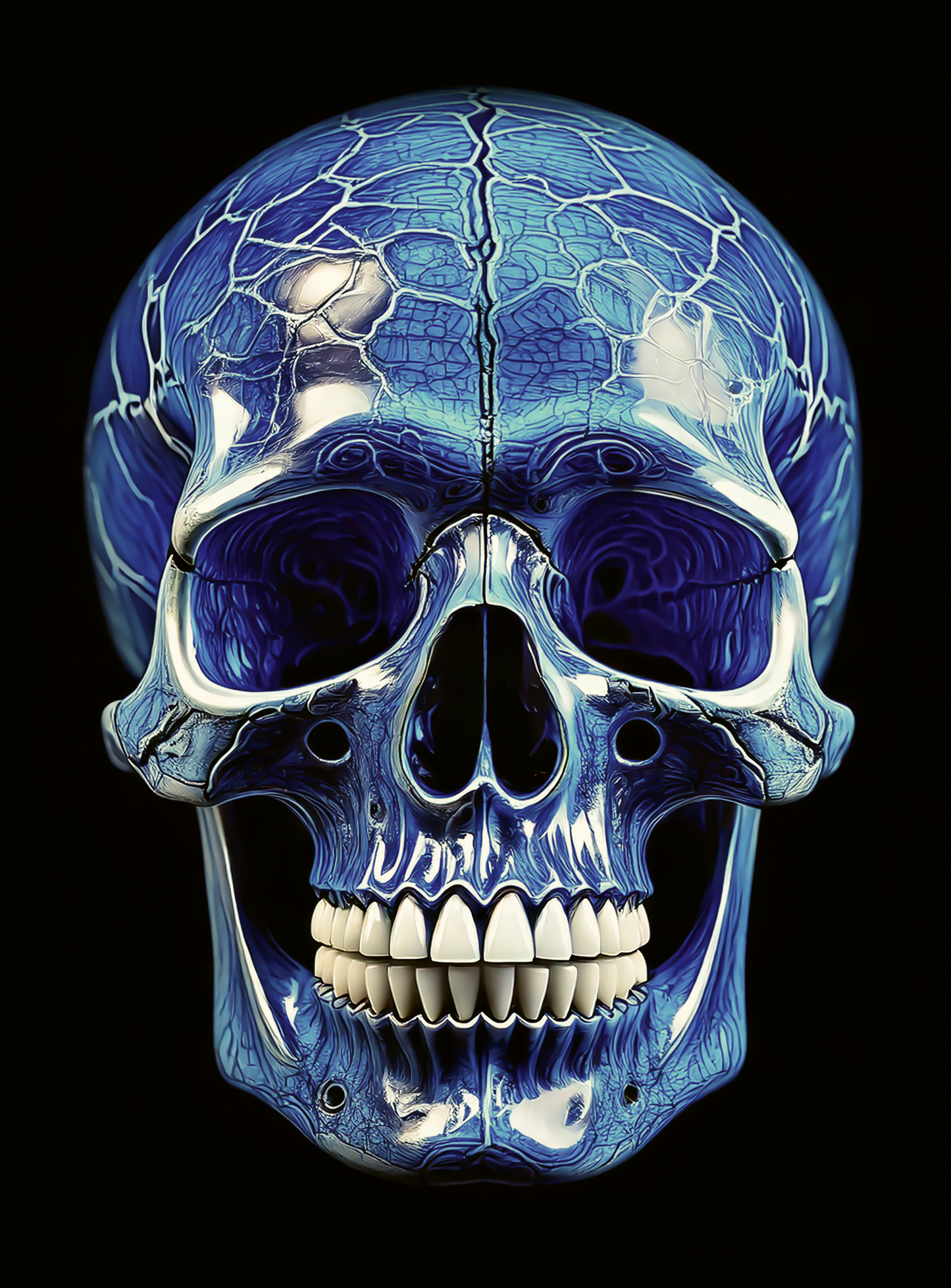 Delfts Blauwe Schedel