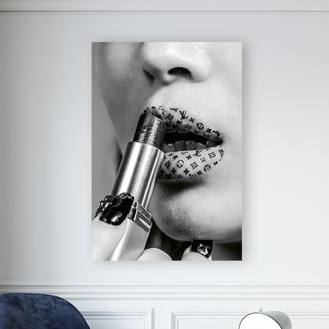 Schilderij-LV Lipstick-PosterGuru