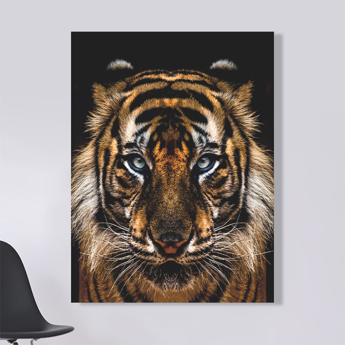 Schilderij Tijger Portret