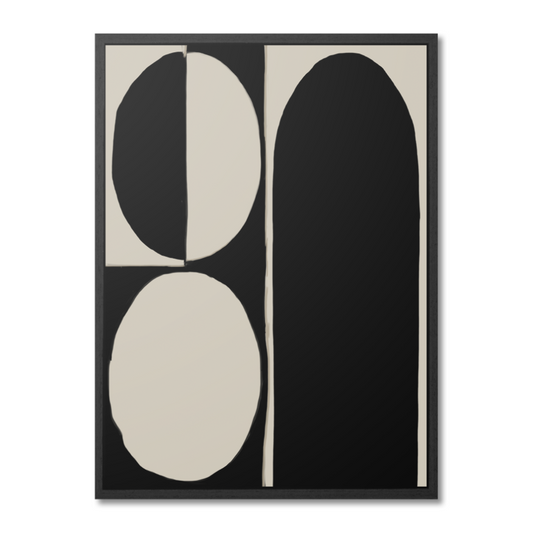 Boho Wall Art met Baklijst