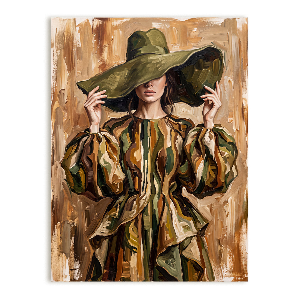 Schilderij Modern Vrouw