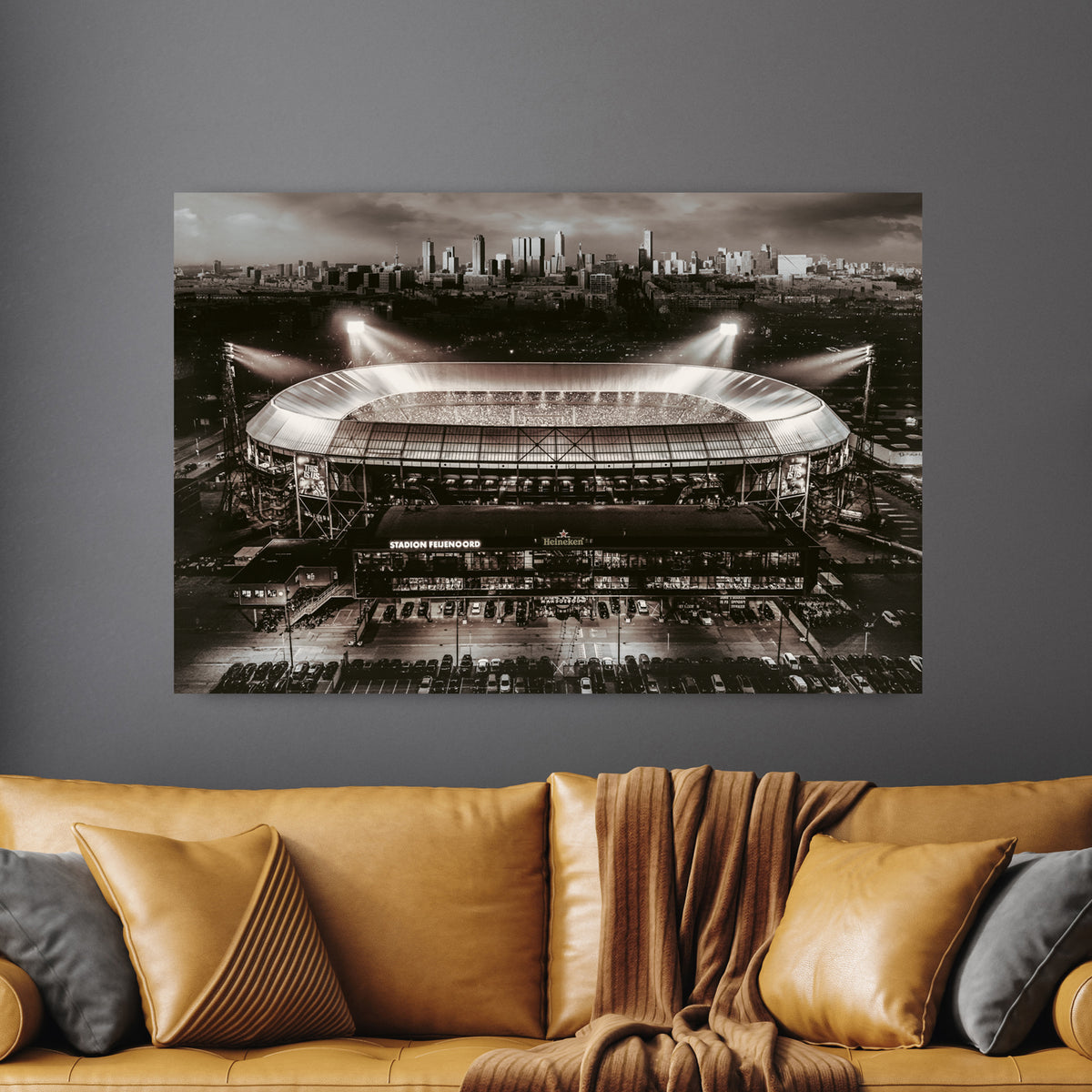 De Kuip No6, Rotterdams voetbalstadion als kunstwerk