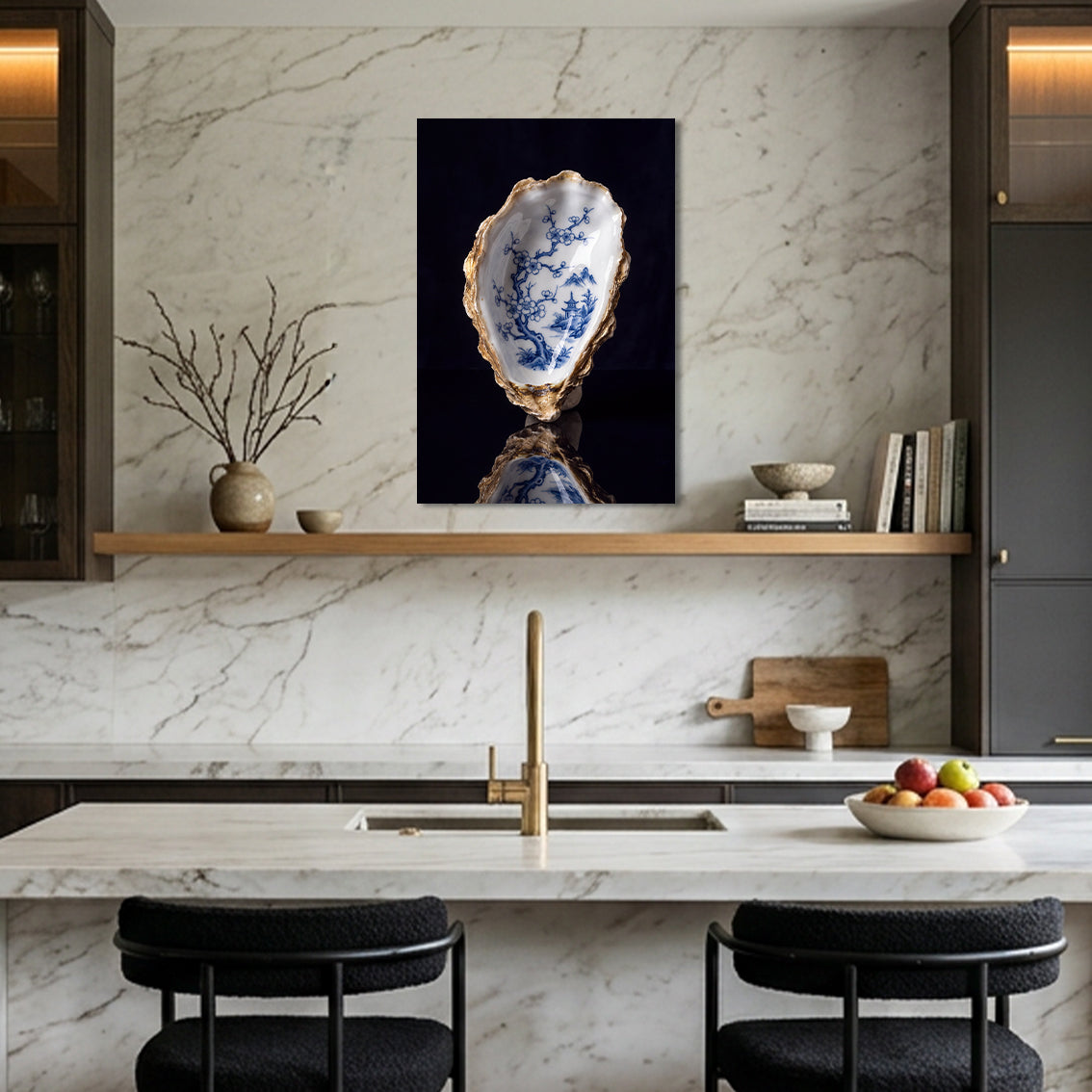 Oester - Delfts Blauw