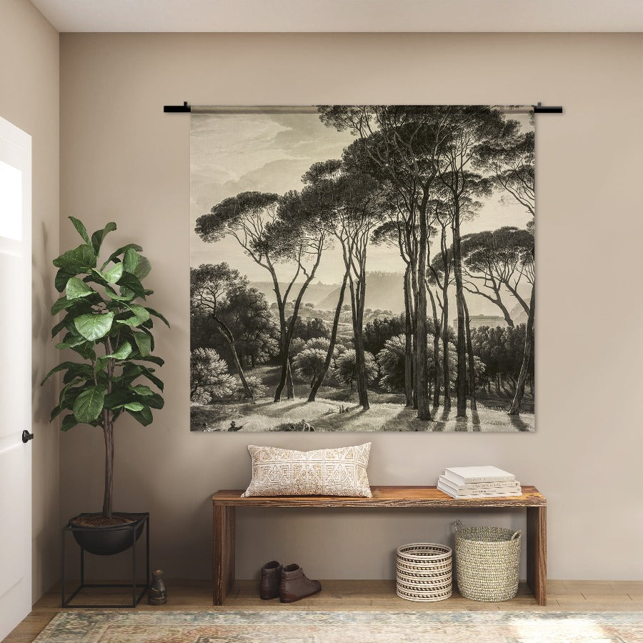 Wandkleed Parasoldennen