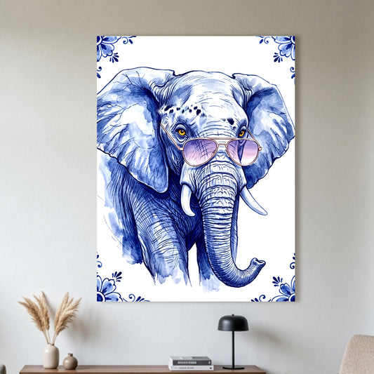 Delfts Blauwe Olifant