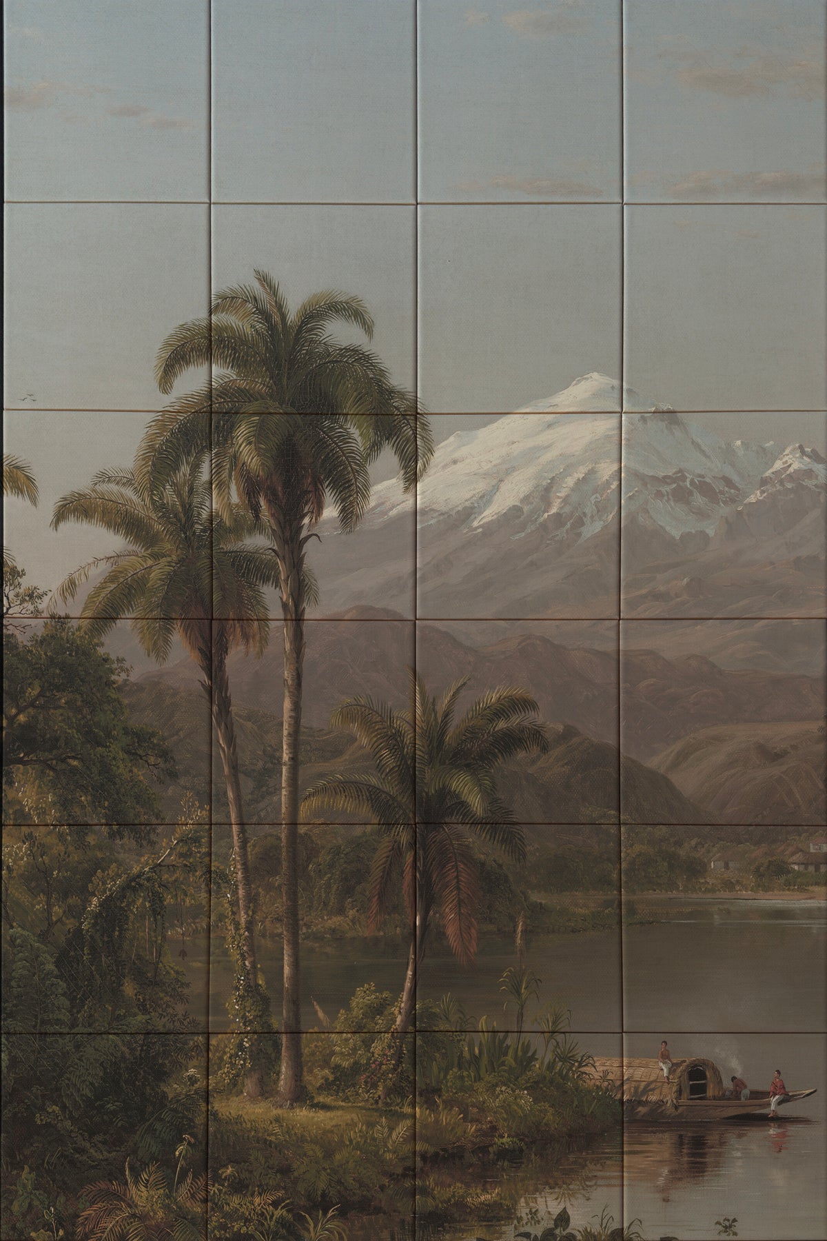 Tegeltableau - Tamaca Palms