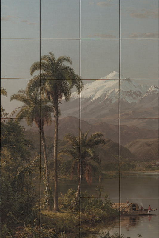 Tegeltableau - Tamaca Palms