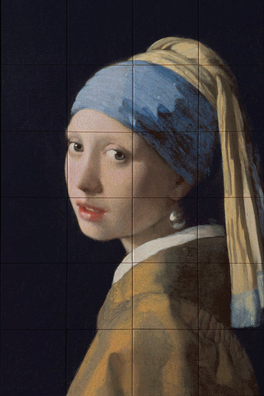 Tegeltableau - Meisje met de Parel