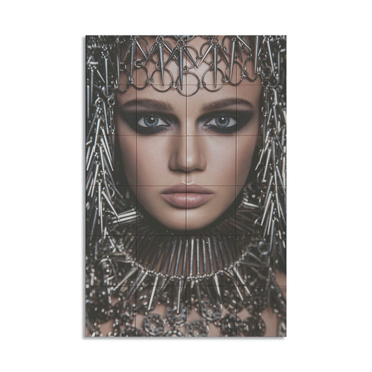 Tegeltableau - Iron Woman