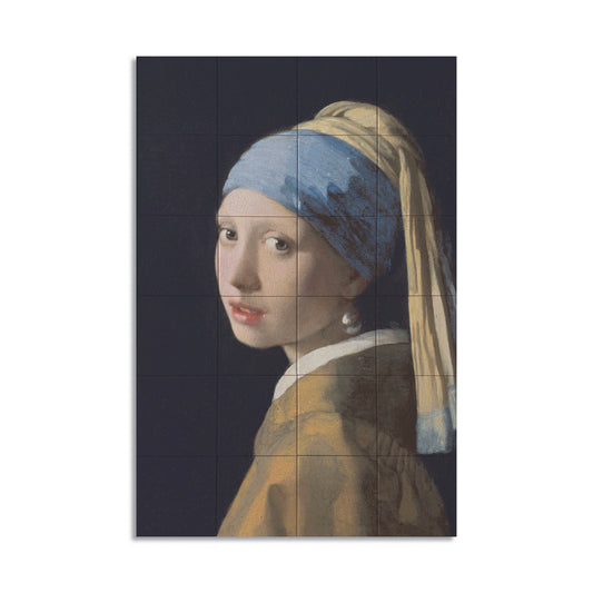 Tegeltableau - Meisje met de Parel