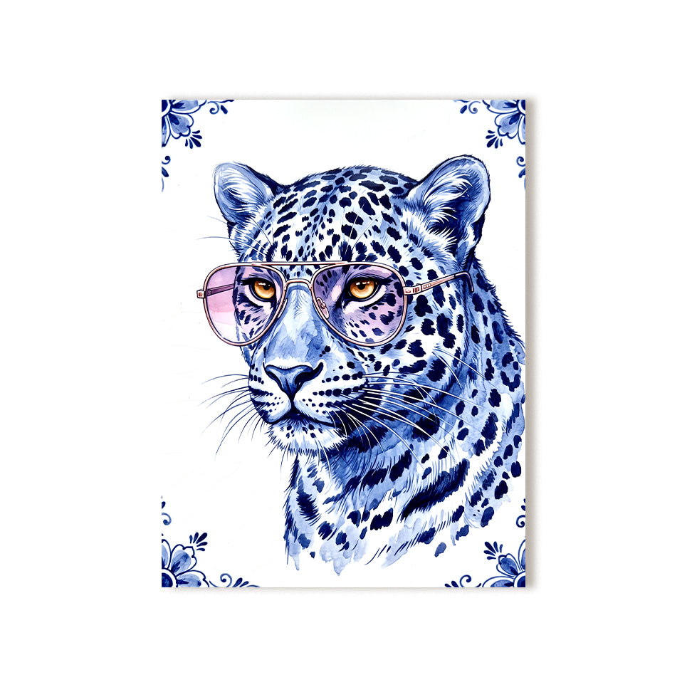 Delfts Blauwe Luipaard