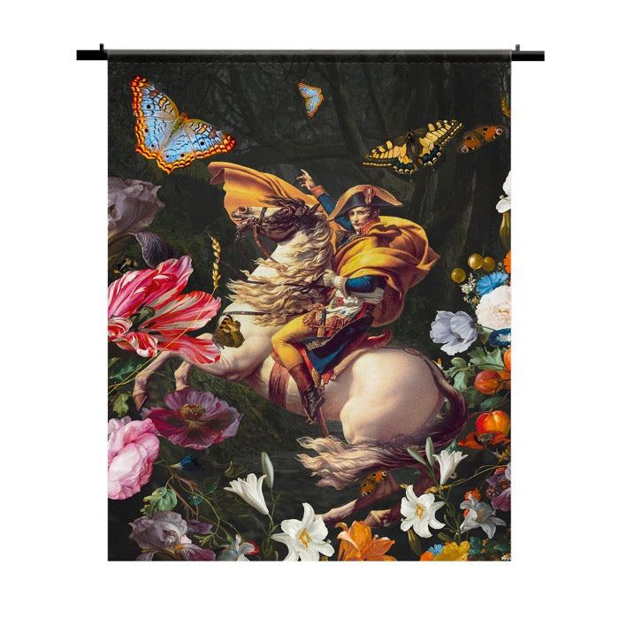 Wandkleed Napoleon Flowers