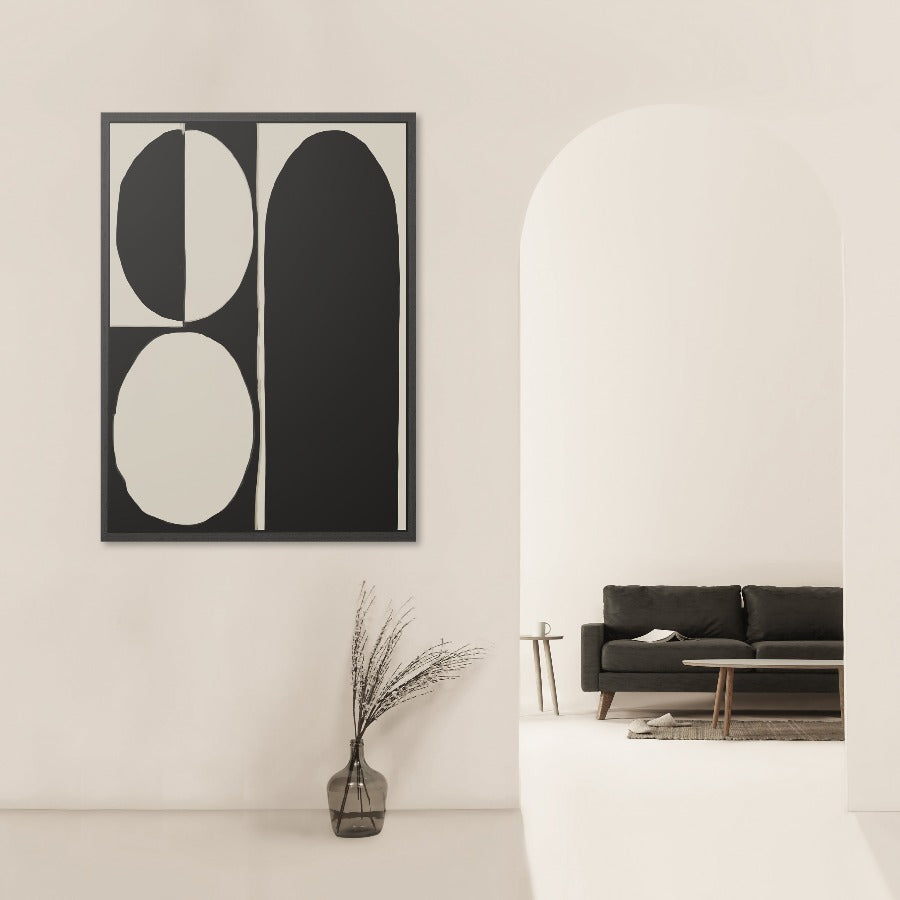 Boho Wall Art met Baklijst