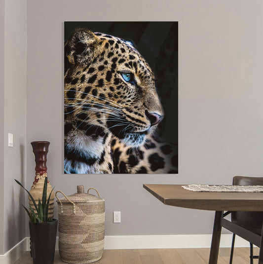 Poster Cougar No2 in een woonkamer