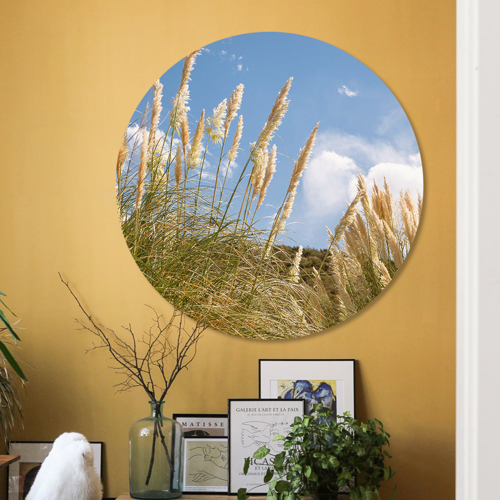 Ronde wanddecoratie Hollandse Duinen