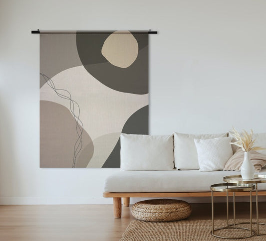 Wandkleed Boho Abstract