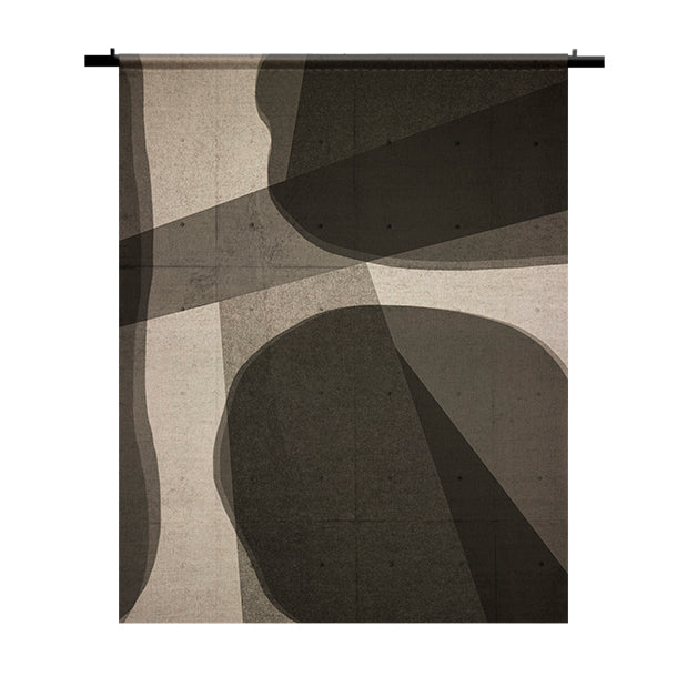 Wandkleed Squares, urban wanddecoratie