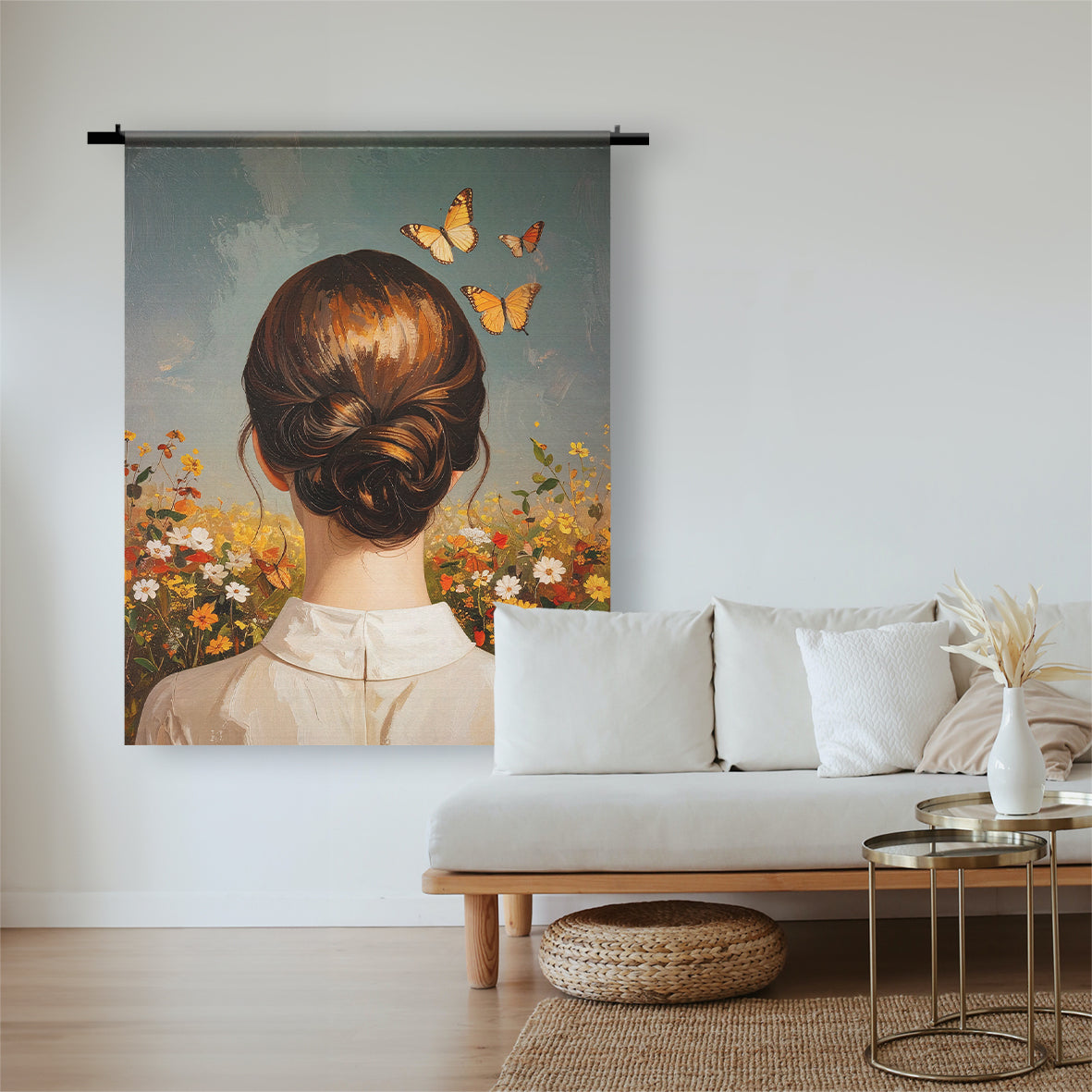 Wandkleed Zacht vertrouwen no2