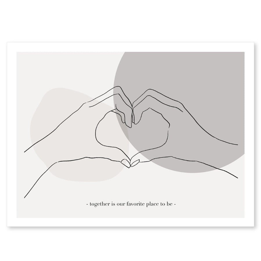 Together Liefde Poster