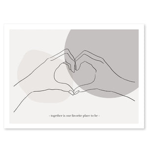 Together Liefde Poster