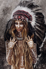 Afbeelding in Gallery-weergave laden, Schilderij Warrior Woman
