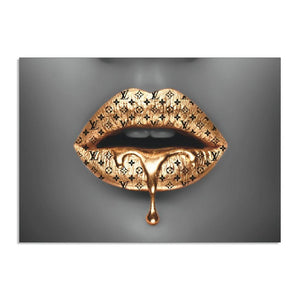 LV Golden Lips