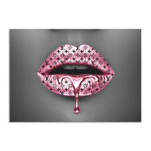 Afbeelding in Gallery-weergave laden, Schilderij - LV Pink Lips
