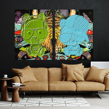 Afbeelding in Gallery-weergave laden, Schilderijen Teddy - Gucci en Louise

