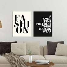 Load image into Gallery viewer, Poster - A smile Quote
