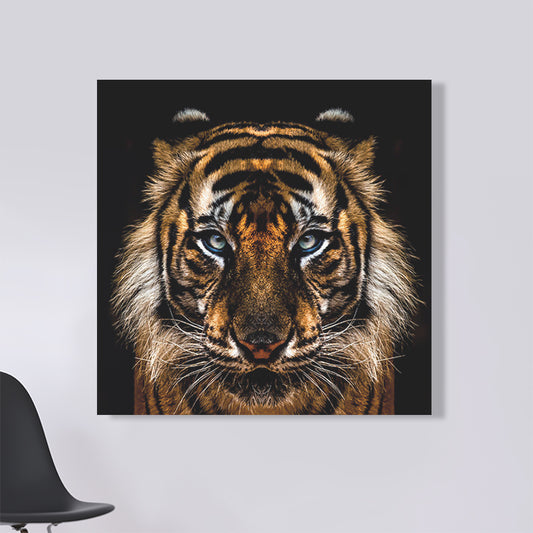Schilderij Tijger Portret