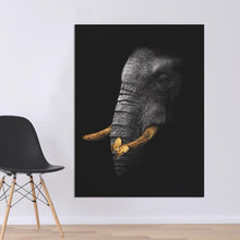 Afbeelding in Gallery-weergave laden, Schilderij Gouden Olifant
