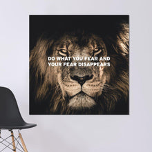 Afbeelding in Gallery-weergave laden, Schilderij Mindset - Motivatie Quote Leeuw
