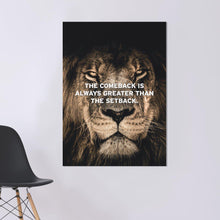 Afbeelding in Gallery-weergave laden, Motivatie Quote Leeuw IV
