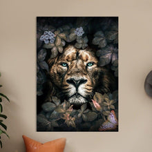 Afbeelding in Gallery-weergave laden, Schilderij Leeuw Bosjes
