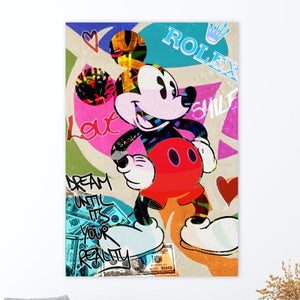 Schilderij Mickey Mindset