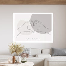 Afbeelding in Gallery-weergave laden, Together Liefde Poster
