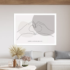 Together Liefde Poster