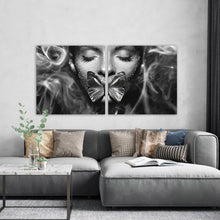 Load image into Gallery viewer, Butterfly Smoke - Schilderij
