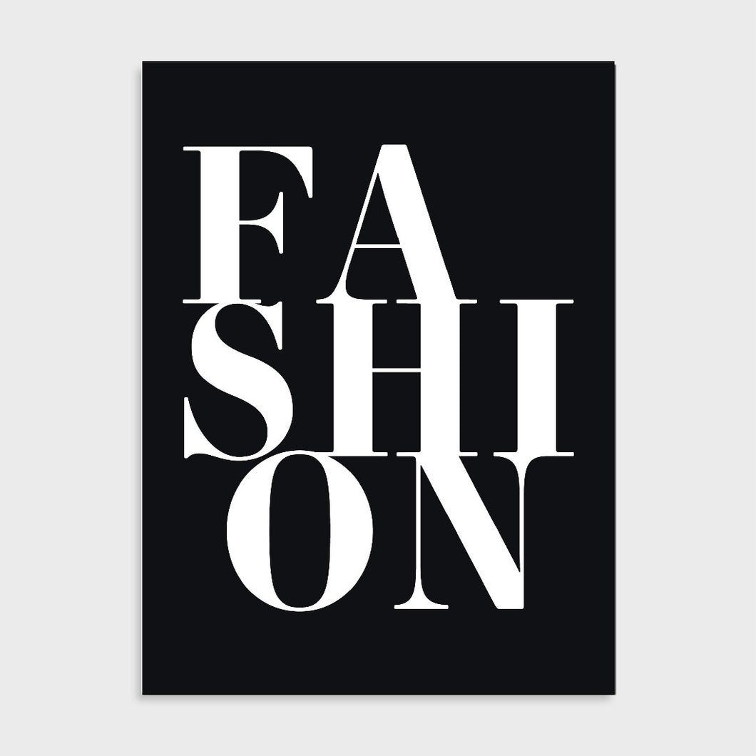 Poster - Fashion Tekst Quote