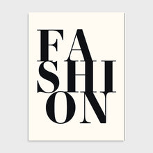 Afbeelding in Gallery-weergave laden, Poster - Fashion Quote Tekst
