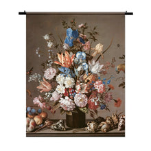 Afbeelding in Gallery-weergave laden, Wandkleed - Balthasar Stil leven Fruit met Blomemen
