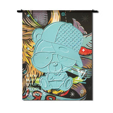 Afbeelding in Gallery-weergave laden, Wandkleed teddy LV
