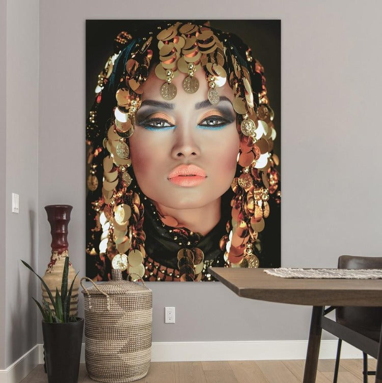 Schilderij-Arabic Woman-PosterGuru